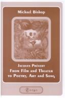 Cover of: Jacques Prvert by Michael Bishop
