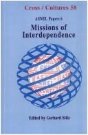 Cover of: Missions of Interdependence by Gerhard Stilz