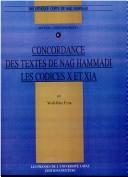 Cover of: Concordance des textes de Nag Hammadi