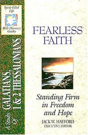 Cover of: Fearless faith | Jack W. Hayford