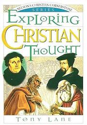 Cover of: Exploring Christian thought