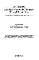 Cover of: Les femmes dans les sciences de l'homme, XIXe-XXe siècles by sous la direction de Jacqueline Carroy ... [et al.].