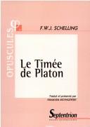 Cover of: Le Timée de Platon