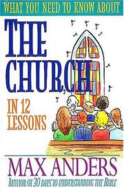 Cover of: Church: in 12 lessons