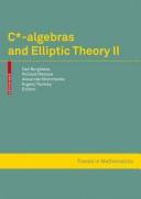 Cover of: C*-algebras and elliptic theory II