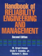 Cover of: Handbook of reliability engineering and management