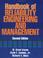 Cover of: Handbook of reliability engineering and management