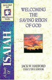 Cover of: Welcoming the saving reign of God: a study of Isaiah