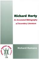 Cover of: Richard Rorty by Richard Rumana