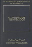 Cover of: Vagueness (The International Research Library of Philosophy)