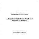 Cover of: The Canadian archival system by Canadian Council of Archives.