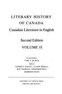 Cover of: Literary History of Canada.