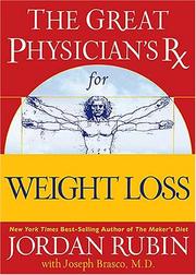 Cover of: The Great Physician's Rx for Weight Loss by Jordan Rubin, David M. Remedios