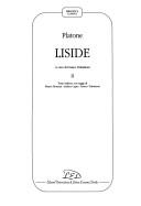 Cover of: Liside by Πλάτων