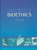 Cover of: Encyclopedia of Bioethics, Vol. 3