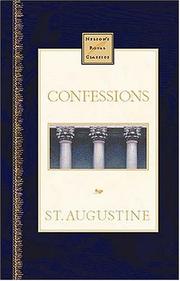 Cover of: Confessions by Augustine of Hippo