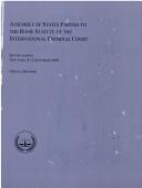 Cover of: Assembly of States Parties to the Rome Statute of the International Criminal Court: Second Session - Official Records