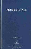 Cover of: Metaphor in Dante (Legenda) (Legenda)