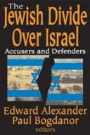 The Jewish divide over Israel cover