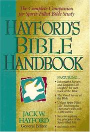 Cover of: Hayford's Bible Handbook The Complete Companion For Spirit-filled Bible Study