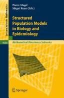 Cover of: Structured population models in biology and epidemiology