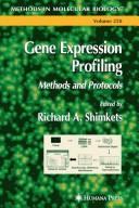 Cover of: Gene expression profiling: methods and protocols