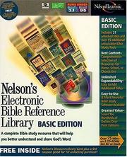 Cover of: Nelson's Electronic Bible Reference Library: Basic Edition - 21 Books