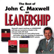 Cover of: The Best of John Maxwell on Leadership: CD-ROM/Jewel Case Format (Best Of...)