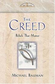 Cover of: The Creed Foundations Of Faith Series