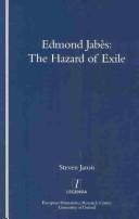 EDMOND JABES AND THE HAZARD OF EXILE by Steven Jaron