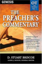 Cover of: The Preacher's Commentary Vol.1 - Genesis (The Preacher's Commentary)