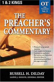 Cover of: Preachers Commentary - Vol 9,  1 & 2 Kings