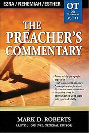 Cover of: The Preacher's Commentary - Vol. 11 - Ezra, Nehemiah, Esther