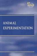 Cover of: Animal experimentation