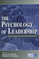 Cover of: The psychology of leadership: new perspectives and research