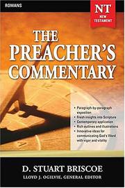 Cover of: The Preacher's Commentary by Stuart D. Briscoe, Lloyd John Ogilvie