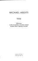 Unity by Michael Arditti