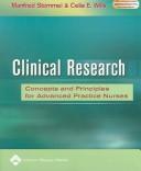 Cover of: Clinical research by Manfred Stommel