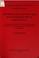 Cover of: The Middle and Later Stone Ages in Mukogodo Hills of Central Kenya (British Archaeological Reports (BAR) International S.)