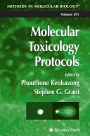 Cover of: Molecular Toxicology Protocols