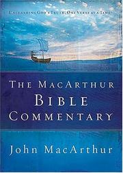 Cover of: The MacArthur Bible Commentary