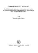 Cover of: Scharnierzeit 1895 - 1907: Pers onlichkeitsnetze und internationale Politik in den deutsch-britisch-amerikanischen Beziehungen vor dem Ersten Weltkrieg