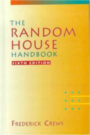 Cover of: The Random House handbook by Frederick C. Crews