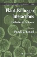 Cover of: Plant-pathogen interactions by edited by Pamela C. Ronald.