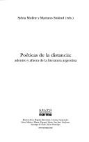Cover of: Poéticas de la distancia: adentro y afuera de la literatura argentina
