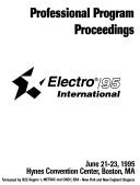 Cover of: 1995 IEEE Electro