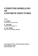 Cover of: Computer modelling of concrete structures by EURO-C 1994 (Conference) (1994 Innsbruck, Austria)