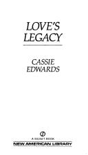 Cover of: Love's Legacy