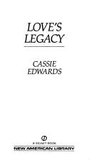 Cover of: Love's legacy