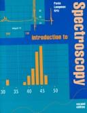 Cover of: Introduction to spectroscopy by Donald L. Pavia